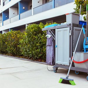 Courtyard Cleaning