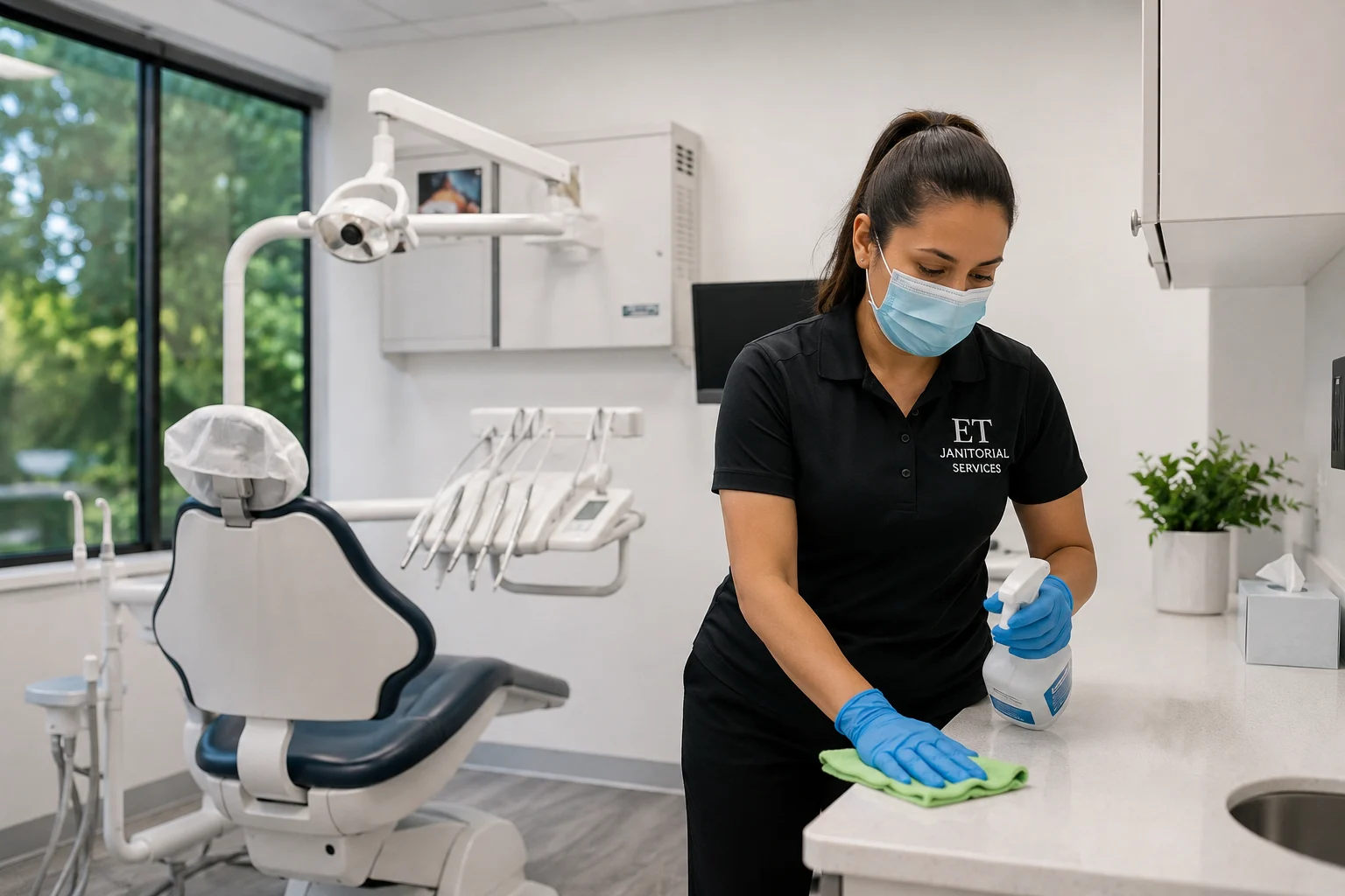Medical office cleaning in Jacksonville FL by ET Janitorial Services